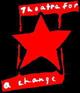 logo of the theatre for a change festival