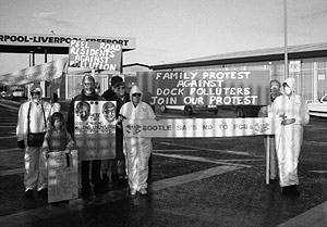 PCB protest in Bootle