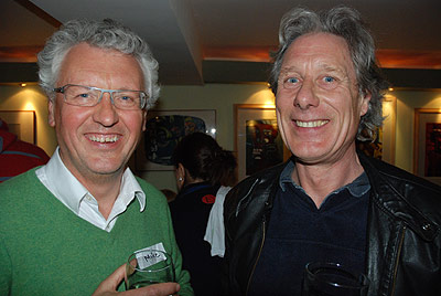 Mick McMillan and Mike Wood at the 2010 reunion