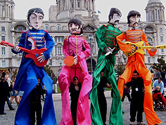 Beatles Puppets, Mathew Street Festival - Photo by Lisa Tyrer