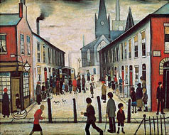 L.S. Lowry’s ‘The Fever Van’