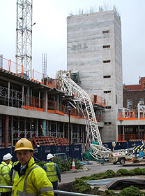 Elysian Fields crane collapse, January 2007