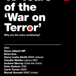 Brian Eno to speak at the Stop the War Coalition meeting