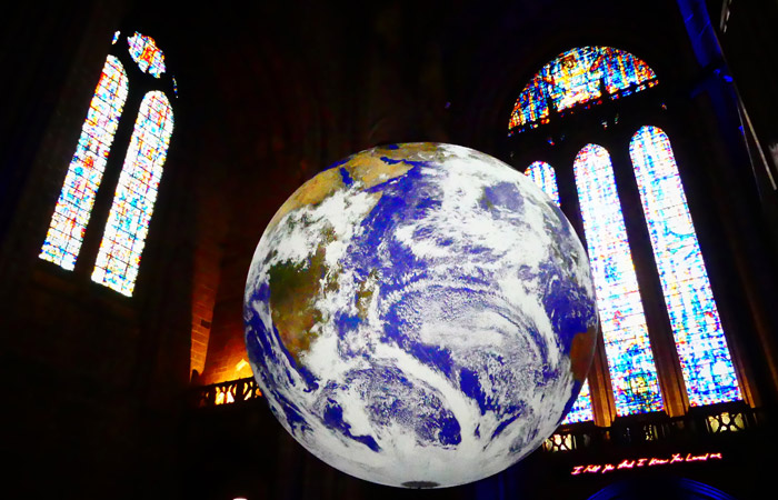 Gaia at Liverpool Anglican Cathedral