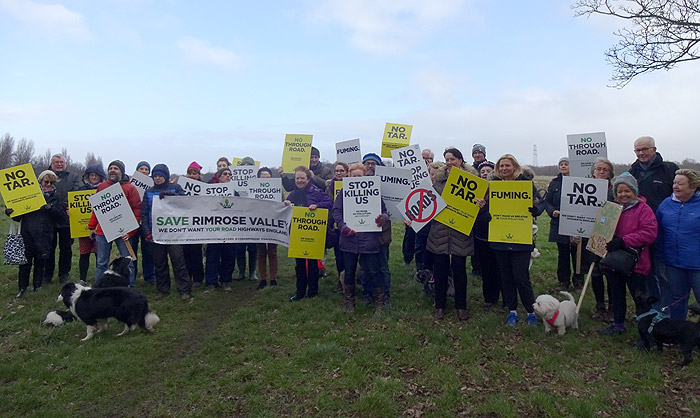 Demonstration to Save Rimrose Valley