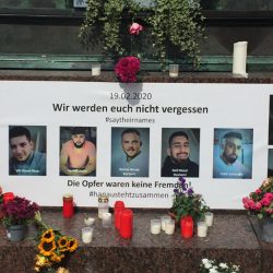 SayTheirNames: Standing up to Racist Violence after the Hanau Shootings in February 2020